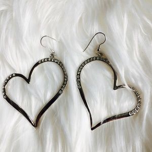 Heart woman lovely earring